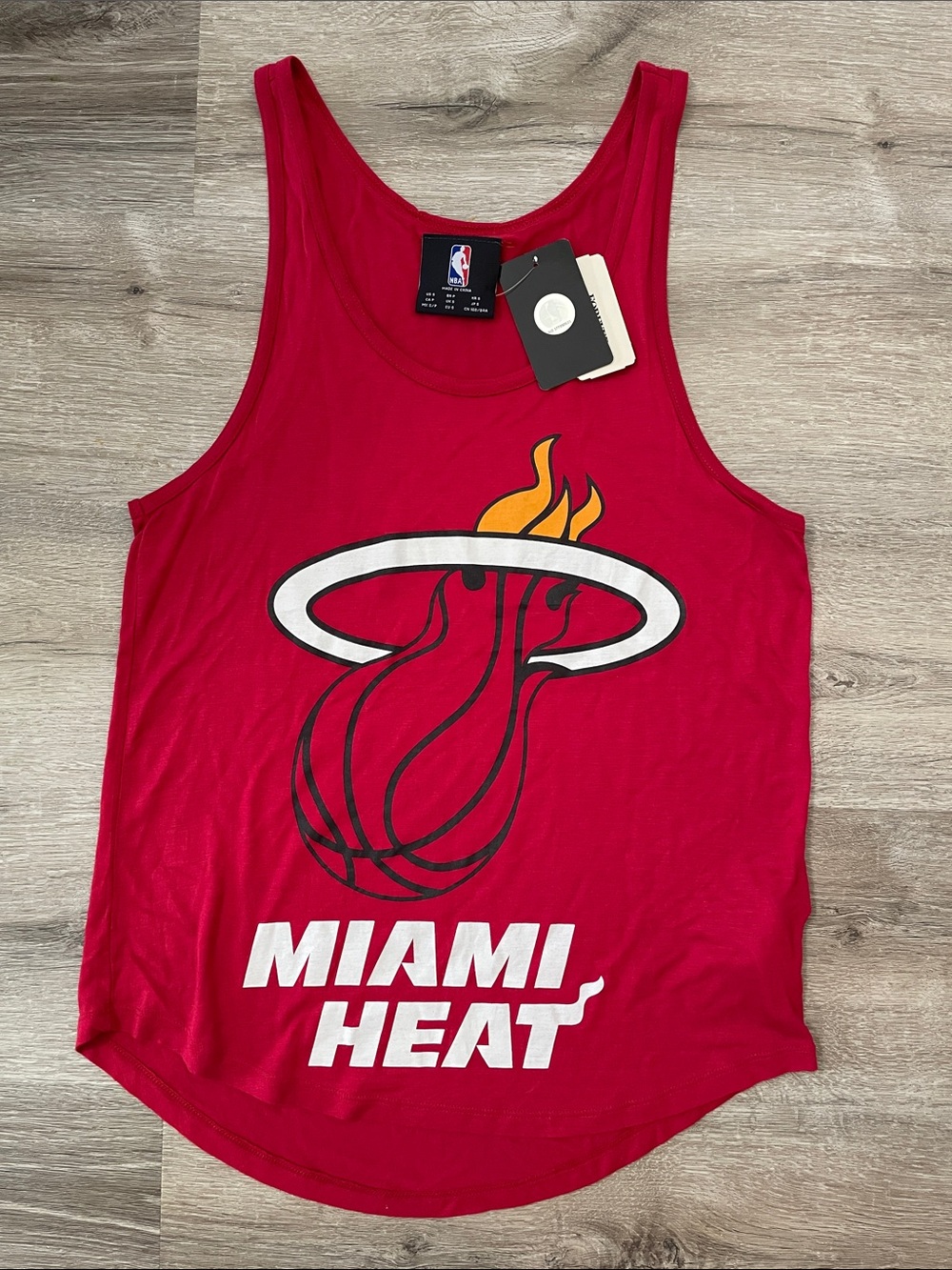Nwt NBA Miami Heat tank size small